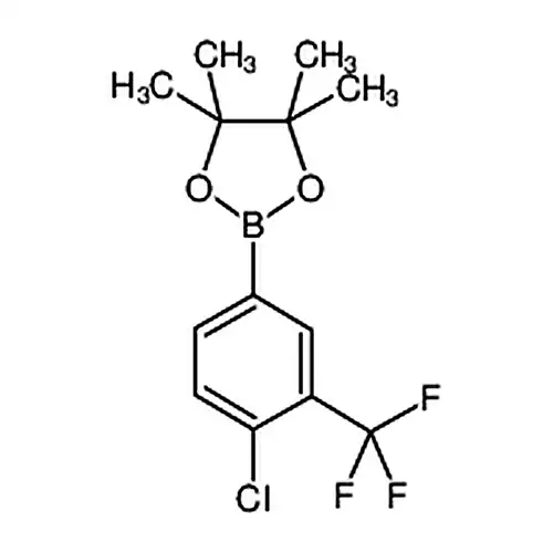 2-(4-氯-3-(三氟甲基)苯)-4，4，5，5-四甲基-1，3，2-二氧杂硼烷