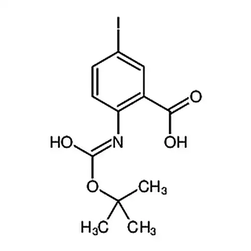 2-((叔丁氧羰基)氨基)-5-碘苯甲酸
