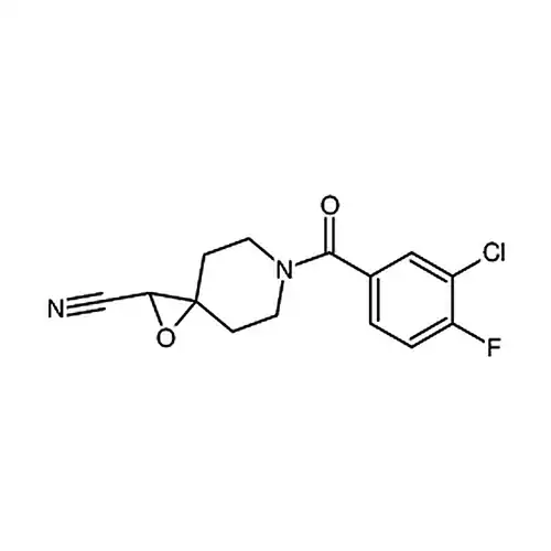 6-(3-氯-4-氟苯甲酰)-1-氧杂-6-氮杂螺[2.5]辛烷-2-甲腈