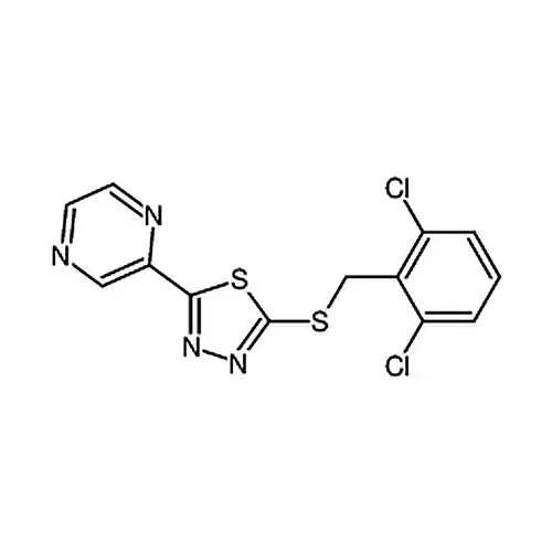 2-（（2,6-二氯苄基）硫基）-5-（吡嗪-2-基）-1,3,4-噻二唑