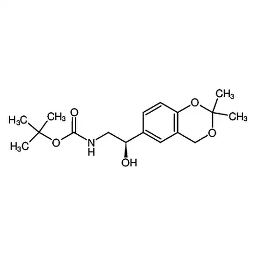 (2R)-N-(2-(2，2-二甲基-4H-1，3-苯并二恶英-6-基)-2-羟基乙基)氨基甲酸叔丁酯