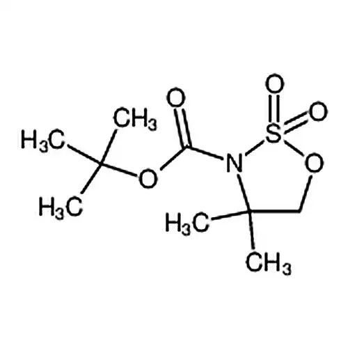 4，4-二甲基-1，2，3-氧硫氮杂环戊烷-3-羧酸叔丁酯 2，2-二氧化物