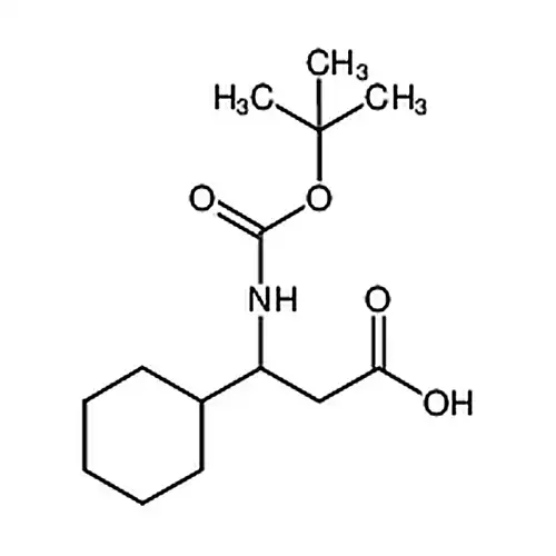 3-(Boc-氨基)-3-环己基丙酸