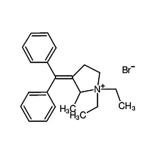 3-(二苯亚甲基)-1,1-二乙基-2-甲基吡咯烷-1-鎓溴化物