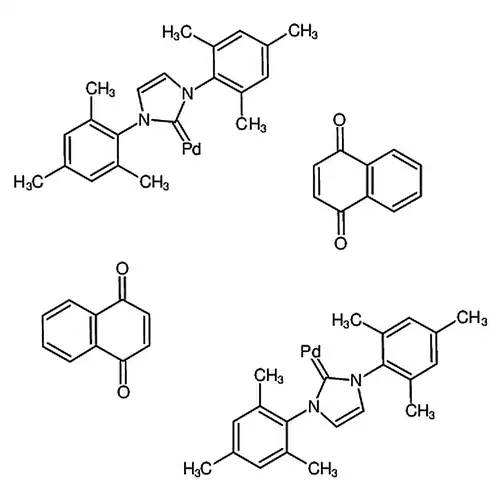 1,3-双(2,4,6-三甲基苯基)咪唑-2-基亚(1,4-萘苯醌)钯(0)二聚体