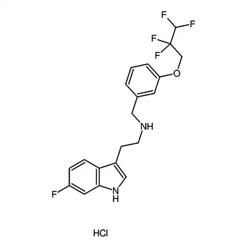 N-(2-(6-氟-1H-吲哚-3-基)乙基)-3-(2,2,3,3-四氟丙氧基)苄基胺单盐酸盐