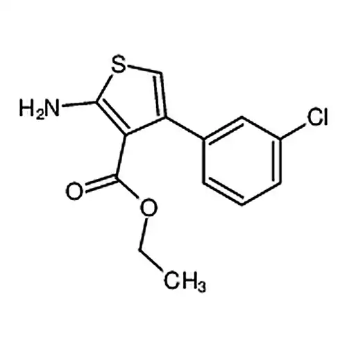2-氨基-4-(3-氯苯基)噻吩-3-羧酸乙酯