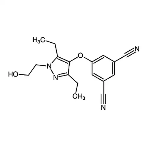 3-氰基-5-[[3,5-二乙基-1-(2-羟基乙基)-1H-吡唑-4-基]氧基]苯腈