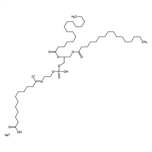 1,2-dipalmitoyl-sn-glycero-3-phosphoethanolamine-N-(dodecanoyl) (sodium salt)