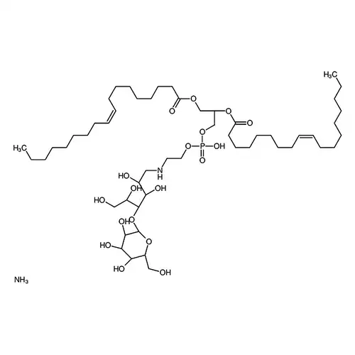 1,2-dioleoyl-sn-glycero-3-phosphoethanolamine-N-lactosyl (ammonium salt)