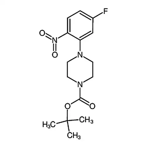 tert-Butyl 4-(5-fluoro-2-nitrophenyl)-piperazine-1-carboxylate