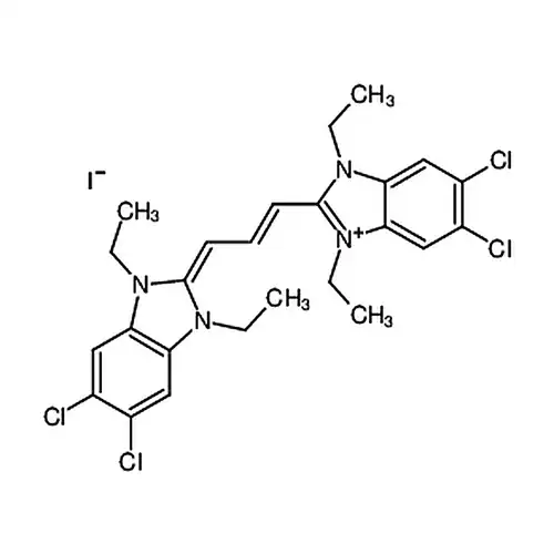 (E)-5,5',6,6'-四氯-1,1',3,3'-四乙基苯并咪唑羰花青碘化物