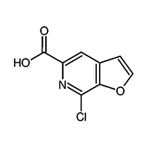 7-氯呋喃[2，3-c]吡啶-5-羧酸
