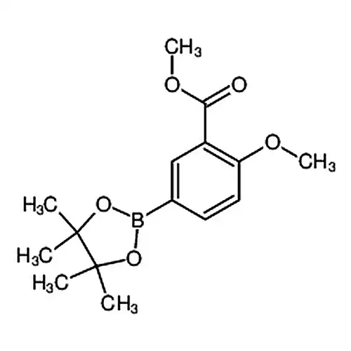 2-甲氧基-5-(4，4，5，5-四甲基-1，3，2-二氧硼杂环戊烷-2-基)苯甲酸甲酯
