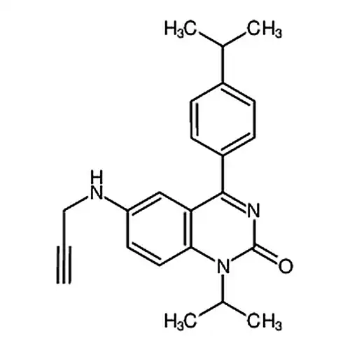 1-(1-甲基乙基)-4-[4-(1-甲基乙基)苯基]-6-(2-丙炔-1-氨基)-2(1H)-喹唑