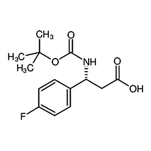 Boc-R-3-氨基-3-(4-氟-苯基)-丙酸