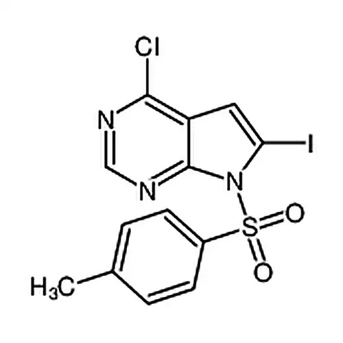 4-氯-6-碘-7-甲苯磺酰基-7H-吡咯并[2，3-d]嘧啶