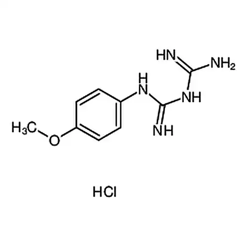 1-甲脒-N-(4-甲氧基苯基)甲脒盐酸盐