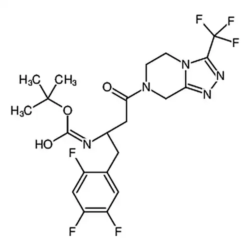 (R)-(4-氧代-4-(3-(三氟甲基)-5,6-二氢-[1,2,4]三唑并[4,3-a]吡嗪-7(8H)-基)-1-(2,4,5-三氟苯基)丁-2-基)氨基甲酸叔丁酯