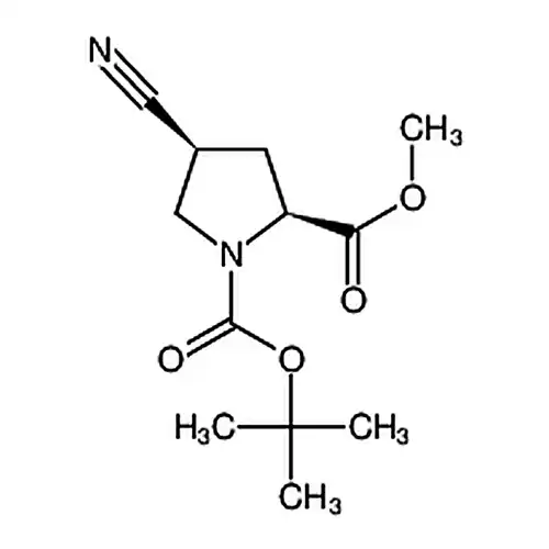 顺式-N-boc-4-氰基-L-脯氨酸甲酯