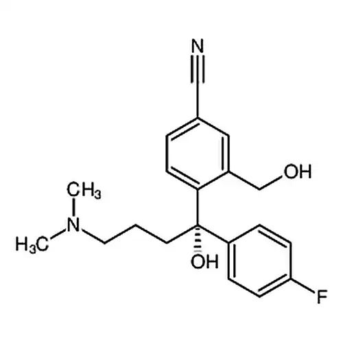 (S)-4-[4-(二甲胺基)-1-(4-氟苯基)-1-(羟基丁基)-3-(羟基甲基)苯腈