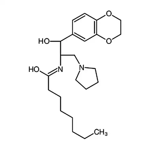 N-((1R,2R)-1-(2,3-二氢苯并[b][1,4]二恶英-6-基)-1-羟基-3-(吡咯烷-1-基)丙-2-基)正辛酰胺