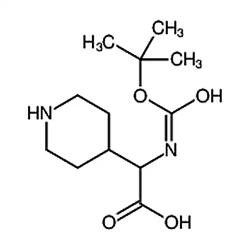 2-(Boc-氨基)-2-(4-哌啶基)乙酸