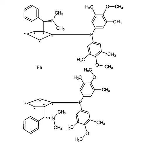 (SP,S′P)-1,1′-双[双(4-甲氧基-3,5-二甲苯基)膦基]-2,2′-双[(R)-α-(二甲氨基)苯甲基]二茂铁