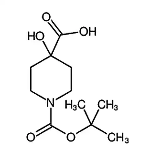 1-叔丁氧羰基氨基-4-羟基哌啶-4-甲酸