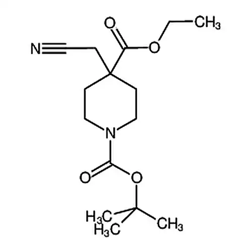 4-(氰基甲基)-1，4-哌啶二羧酸-1-(1，1-二甲基乙基)4-乙酯