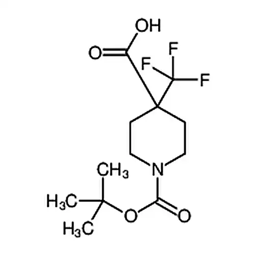 N-BOC-4-三氟甲基哌啶-4-甲酸