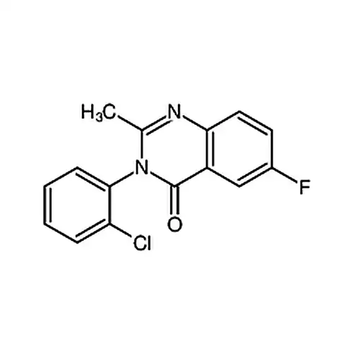 3-(2-氯苯基)-6-氟-2-甲基喹唑啉-4(3H)-酮