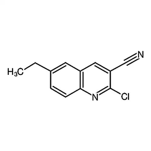 2-氯-6-乙基喹啉-3-腈