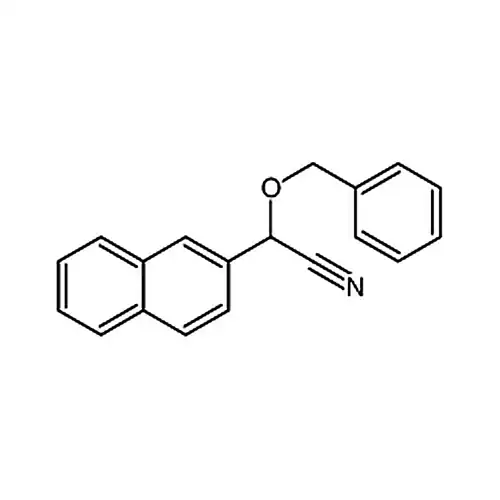 2-(2-Naphthyl)-2-(phenylmethoxy)-ethanenitrile