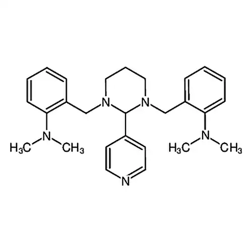 2,2'-[[二氢-2-(4-吡啶基)-1,3(2H,4H)-嘧啶二基]二(亚甲基)]二[N,N-二甲基苯胺]
