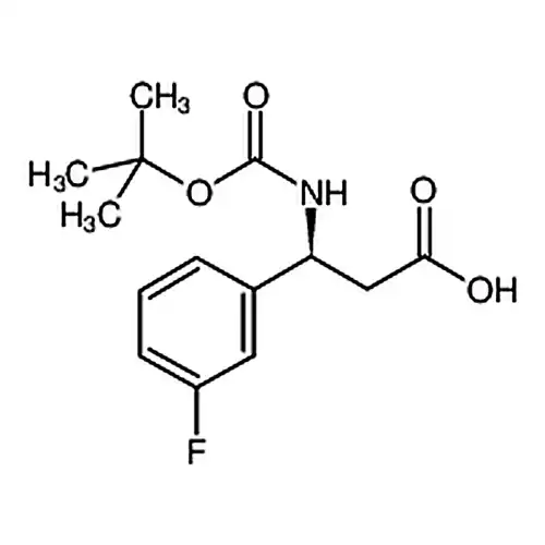 Boc-(S)-3-氨基-3-(3-氟-苯基)-丙酸