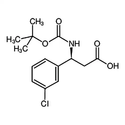boc-(s)-3-氨基-3-(3-氯苯基)-丙酸