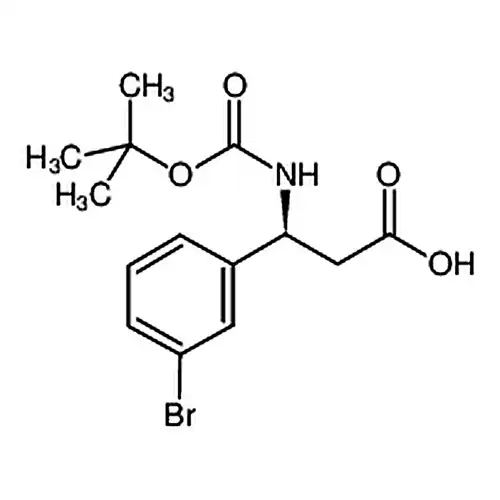 boc-(s)-3-氨基-3-(3-溴苯基)-丙酸