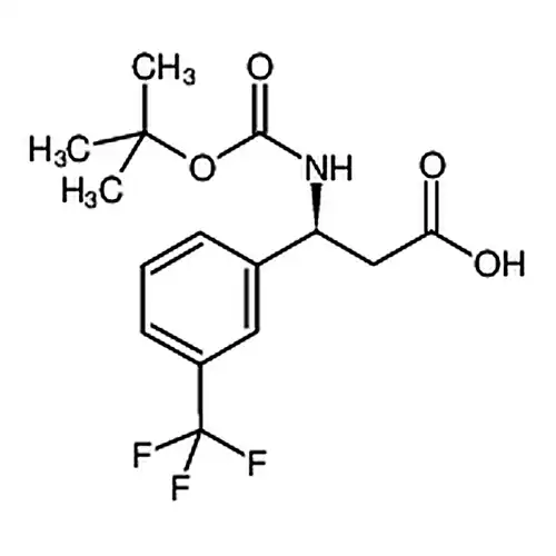 (S)-3-(Boc-氨基)-3-[3-(三氟甲基)苯基]丙酸
