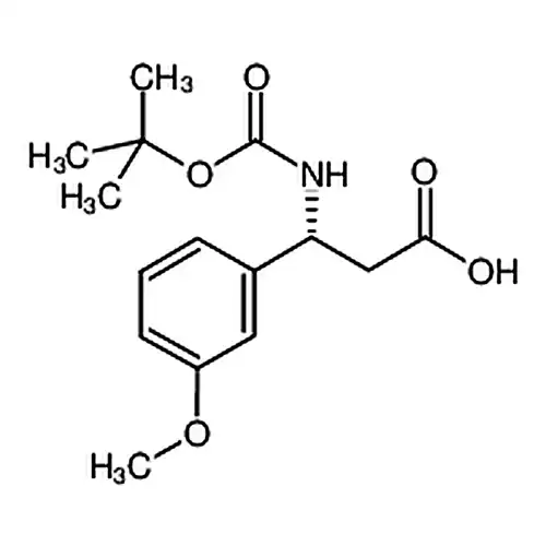 (R)-3-(Boc-氨)-3-(3-甲氧苯基)丙酸