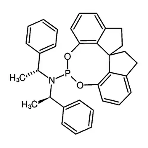 (11aR)-10，11，12，13-Tetrahydro-N，N-bis[(1R)-1-phenylethyl]-diindeno[7，1-de:1'，7'-fg][1，3，2]dioxaphosphocin-5-amine