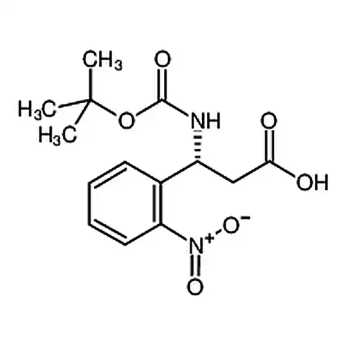 (R)-3-((叔丁氧羰基)氨基)-3-(2-硝基苯基)丙酸