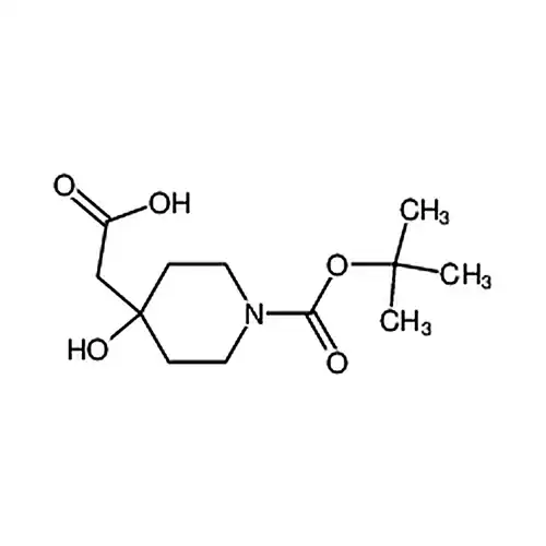 2-(1-(叔丁氧羰基)-4-羟基哌啶-4-基)乙酸