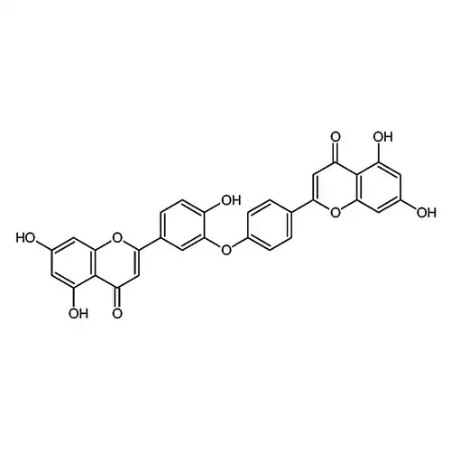 似梨木双黄酮-7-O-Β-D-吡喃葡萄糖苷