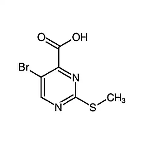 2-(甲硫基)-5-溴-4-嘧啶甲酸