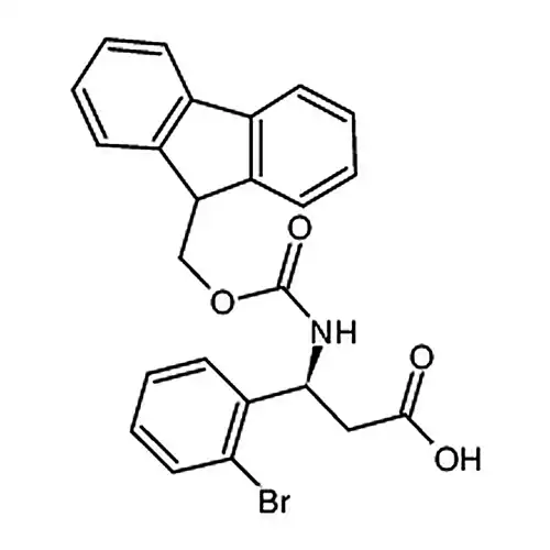 fmoc-(s)-3-氨基-3-(2-溴苯基)-丙酸