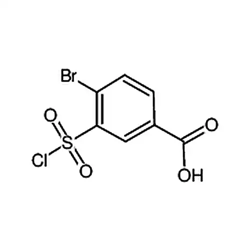 4-溴-3-(氯磺酰基)苯甲酸