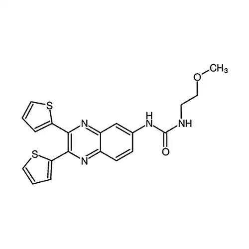 1-(2，3-二(噻吩-2-基)喹啉-6-基)-3-(2-甲氧基乙基)脲