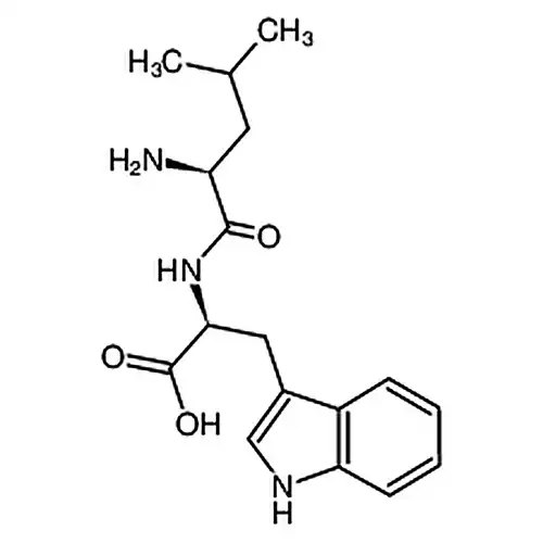 (S)-2-((S)-2-氨基-4-甲基戊酰胺基)-3-(1H-吲哚-3-基)丙酸