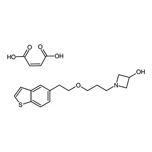 1-(3-(2-(苯并[b]噻吩-5-基)乙氧基)丙基)氮杂环丁烷-3-醇 马来酸